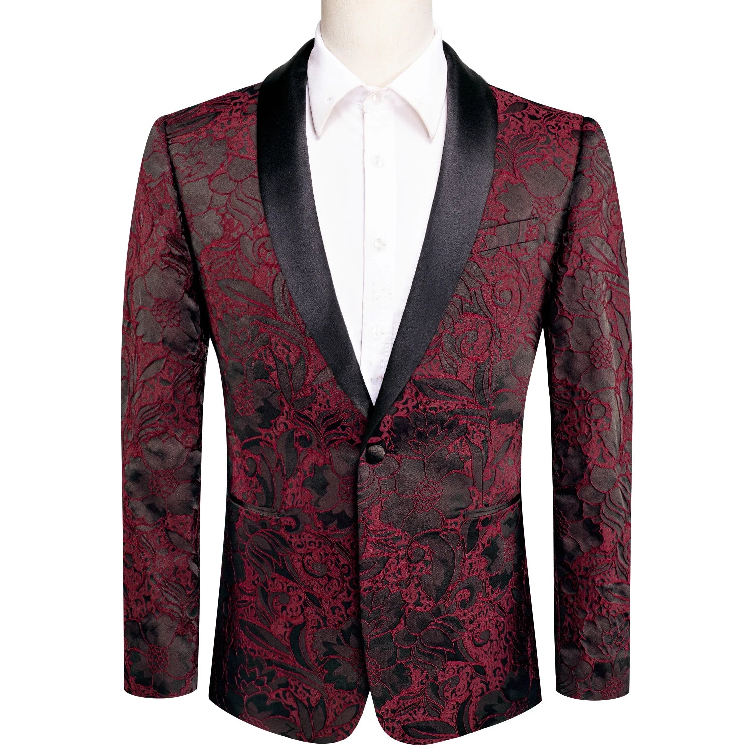 Hi-Tie Shawl Collar Tuxedo Blazer | High-Quality Groom Jacket for Weddings & Proms