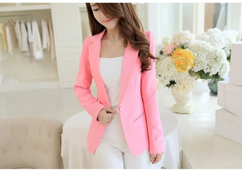 Casual Slim Blazer for Women | Fashionable Office & Career Jacket by BlazerGirlz