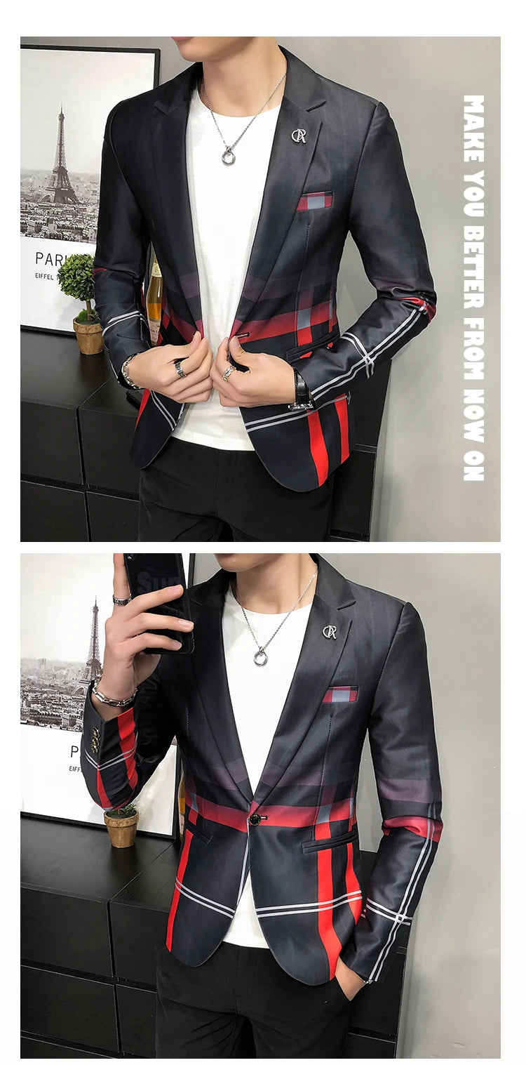 Men's Blazer Suit Jacket | Elegant & Versatile for Business & Formal Wear by BlazerBoyz