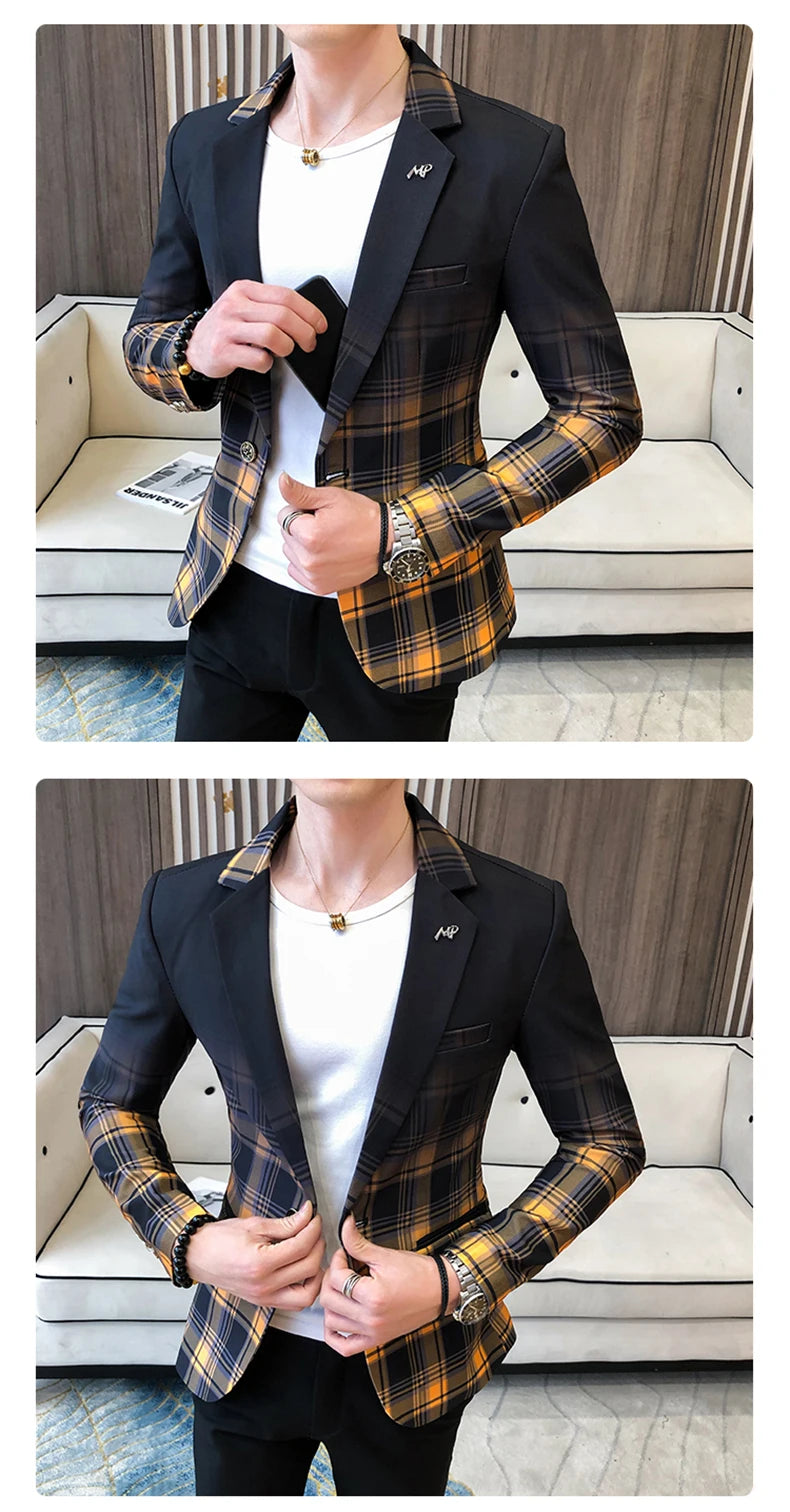 Men's Blazer Suit Jacket | Elegant & Versatile for Business & Formal Wear by BlazerBoyz