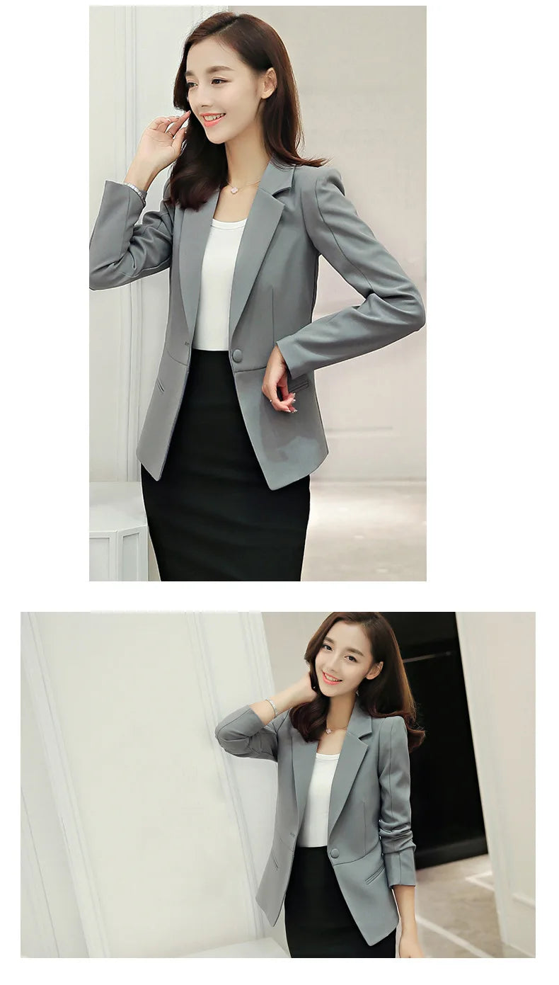 Casual Slim Blazer for Women | Fashionable Office & Career Jacket by BlazerGirlz