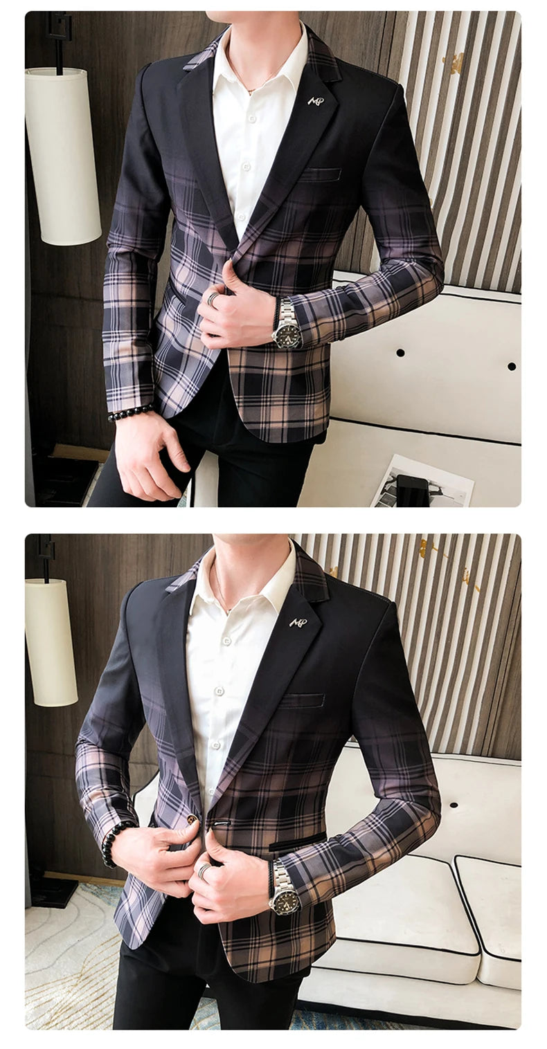 Men's Blazer Suit Jacket | Elegant & Versatile for Business & Formal Wear by BlazerBoyz