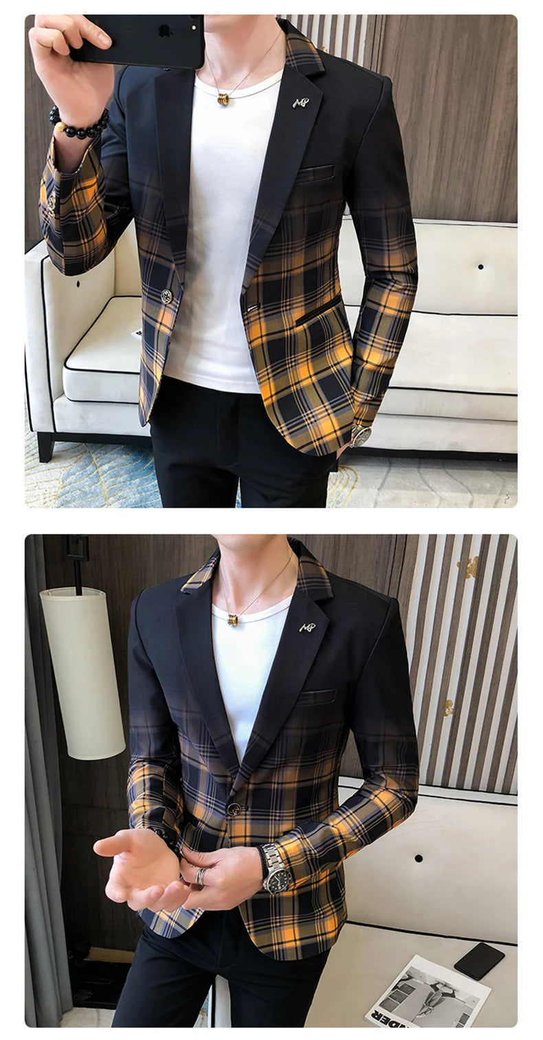 Men's Blazer Suit Jacket | Elegant & Versatile for Business & Formal Wear by BlazerBoyz