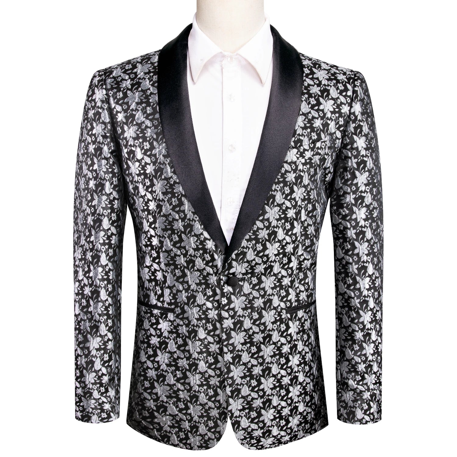 Hi-Tie Shawl Collar Tuxedo Blazer | High-Quality Groom Jacket for Weddings & Proms