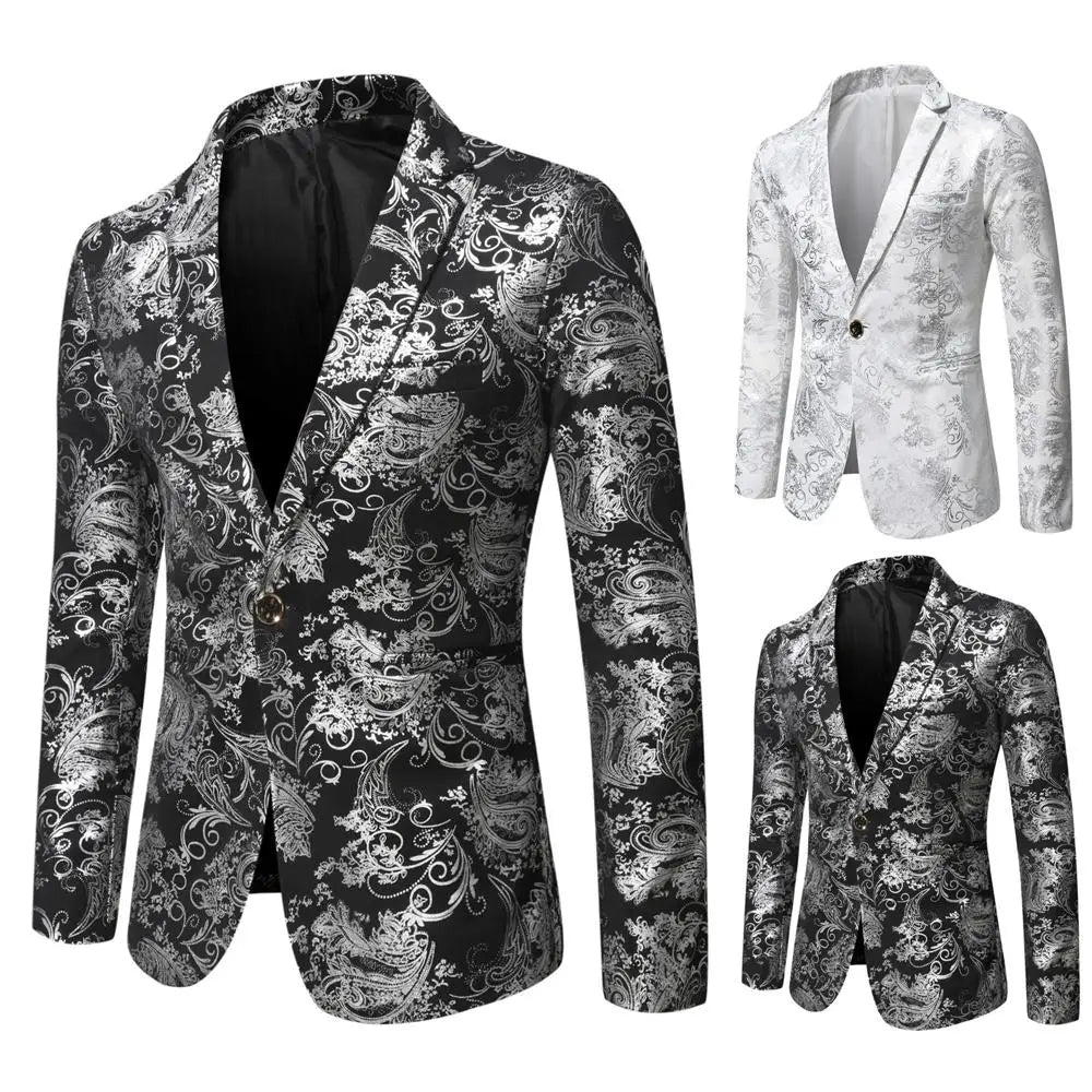 High-Quality Edition Blazer for Men | Elegant Business Casual Jacke